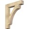 Ekena Millwork Legacy Block Rough Sawn Bracket, Douglas Fir, 4"W x 24"D x 28"H BKT04X24X28LEC05RDF - alternate 1